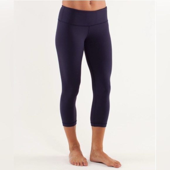 Lululemon | Wunder Under Cropped Leggings - Picture 1 of 10